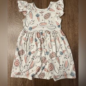 New Easter Bunny Dress EUC. Carrots Holiday Size 4/5 BQ